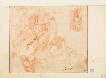 Fliegender Engel und andere Figuren